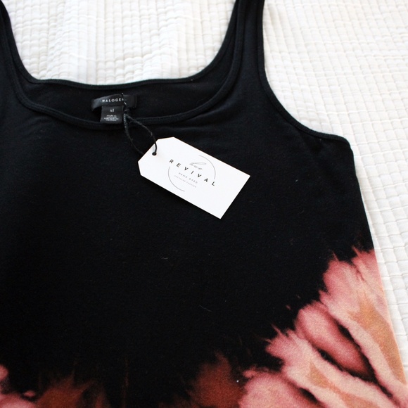Handmade reverse tie dye Halogen tank top by Hue Revival - Picture 8 of 13